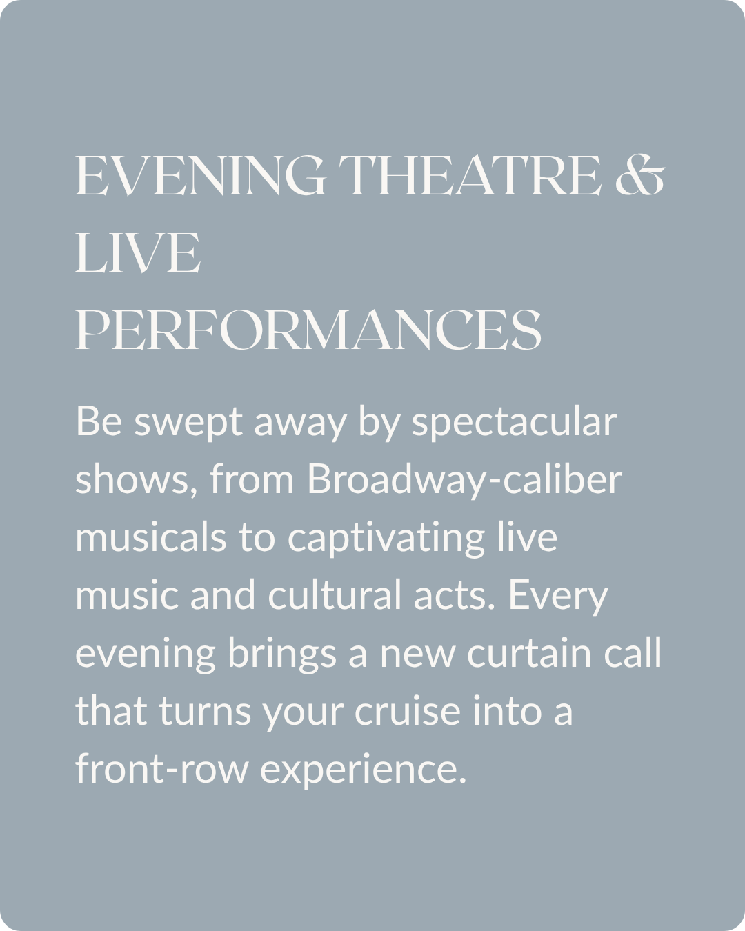 Ocean Cruise 4 OC Inclusion 4