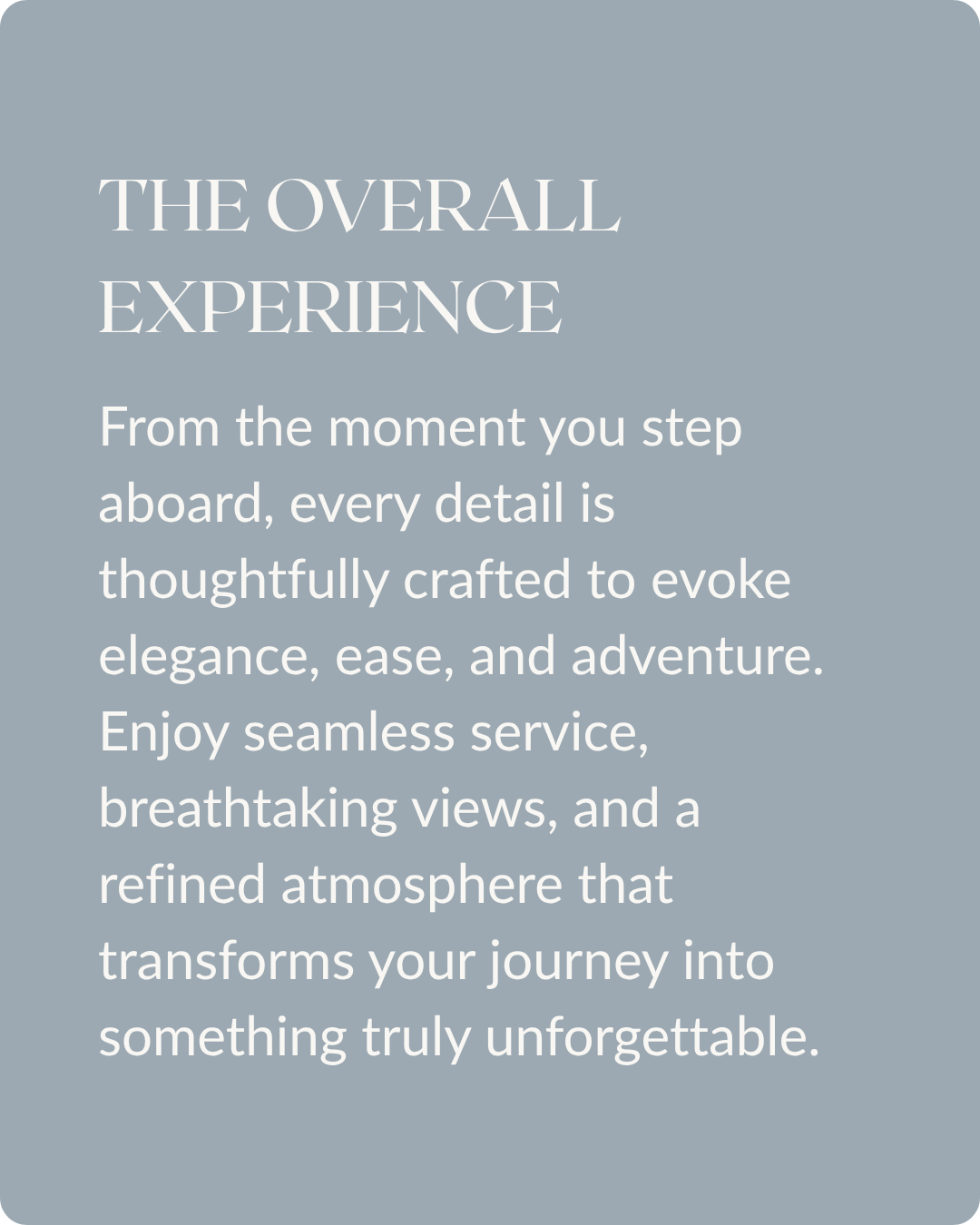 Ocean Cruise 6 OC Inclusion 6