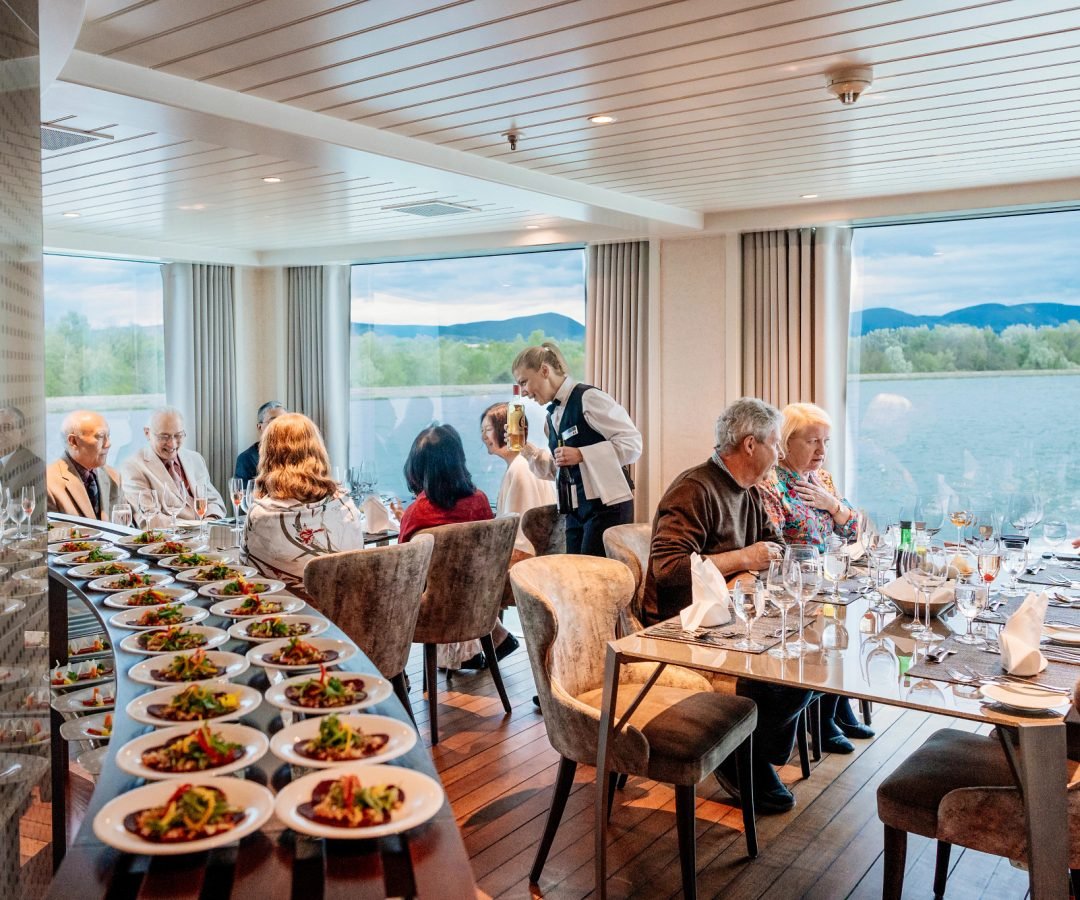 SereniVoy Travel - Ocean cruise dining buffet area