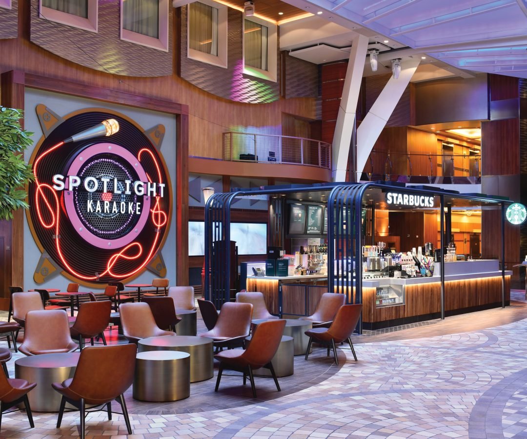 Ocean Cruise 48 SereniVoy Travel - Ocean cruise karaoke area