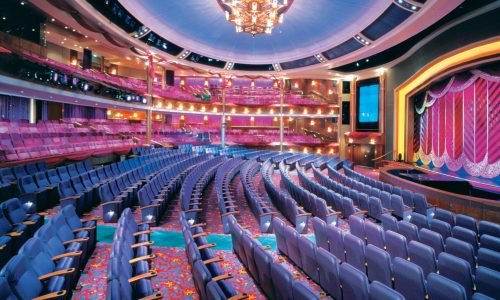 Ocean Cruise 29 SereniVoy Travel - Ocean cruise theater area